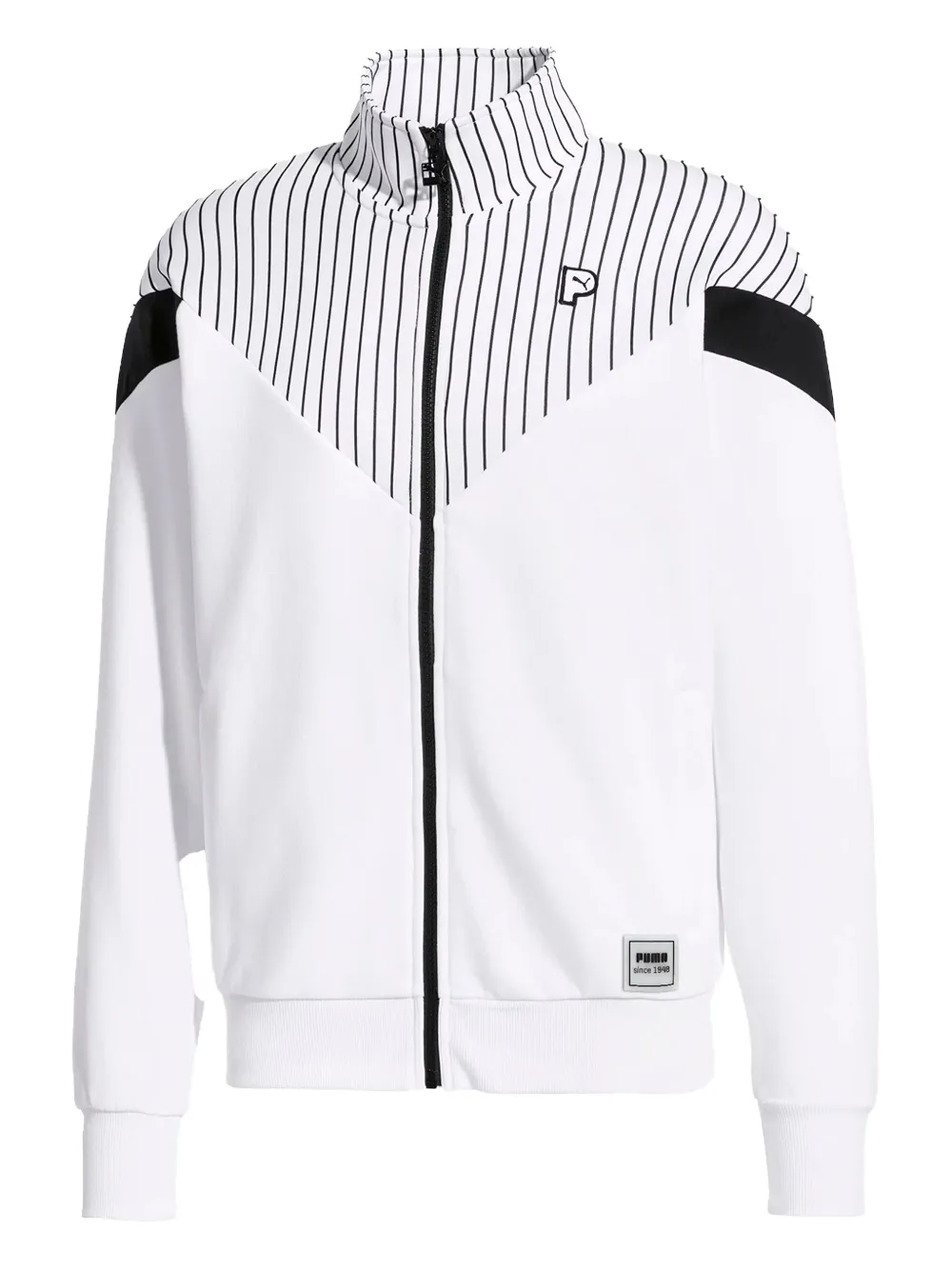 PUMA chamarra deportiva Palm Tree en colaboración con MCS | blanco | Image 1
