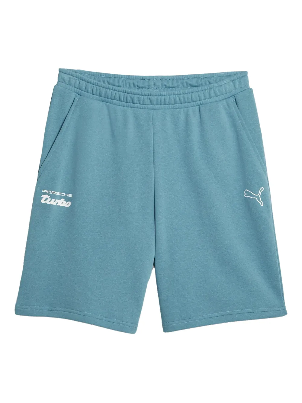 Puma X Porsche Legacy Logo-print Track Shorts In Blue