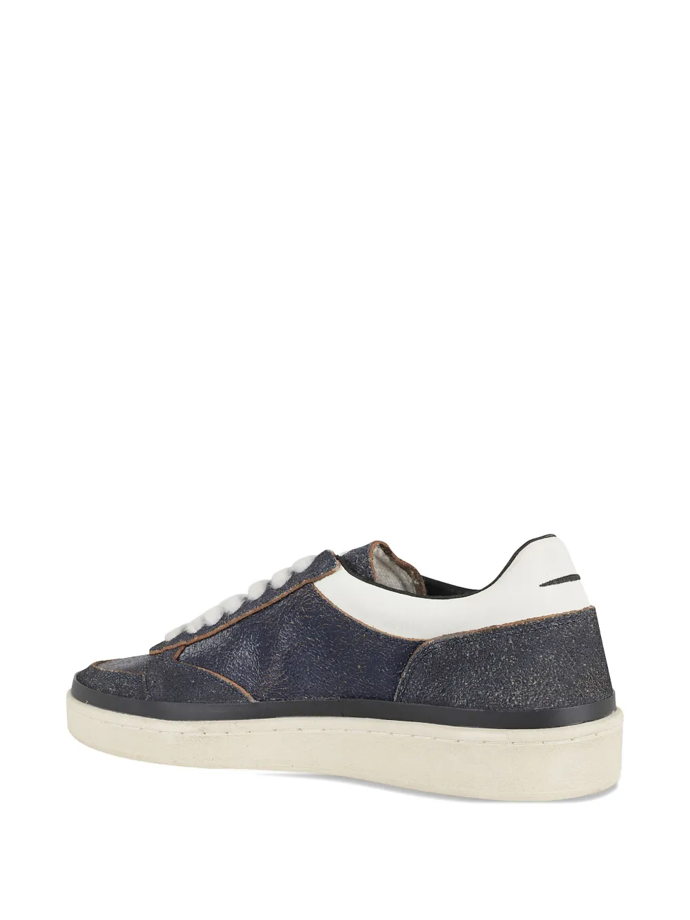 GHŌUD Pads geborstelde sneakers met contrast Blauw
