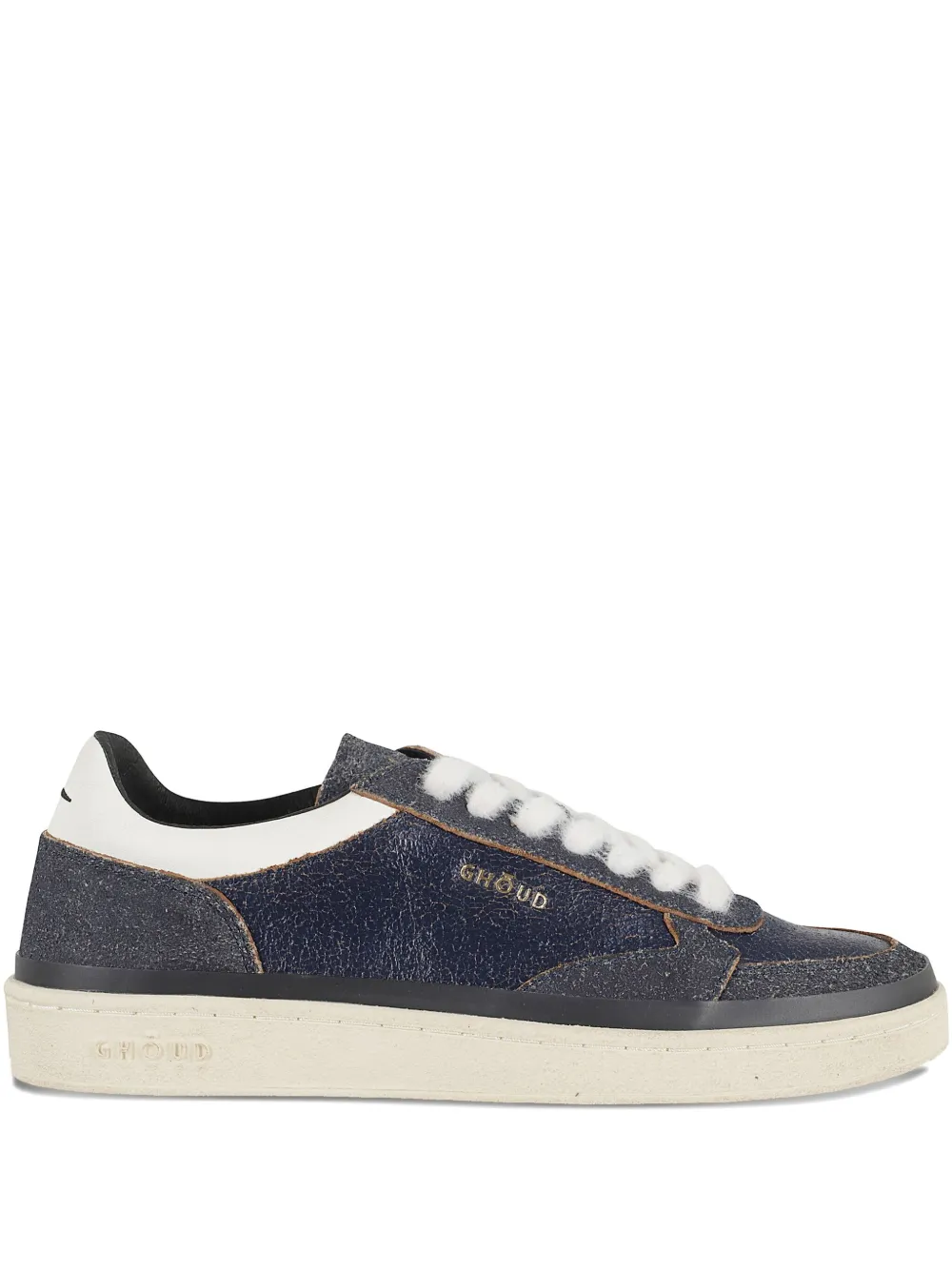GHŌUD pads brushed contrast sneakers | Blue | Image 1