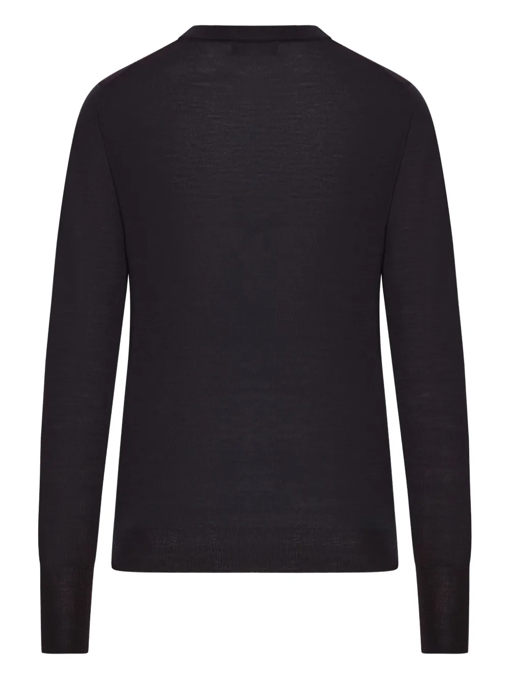 Roberto Collina Wollen trui Zwart