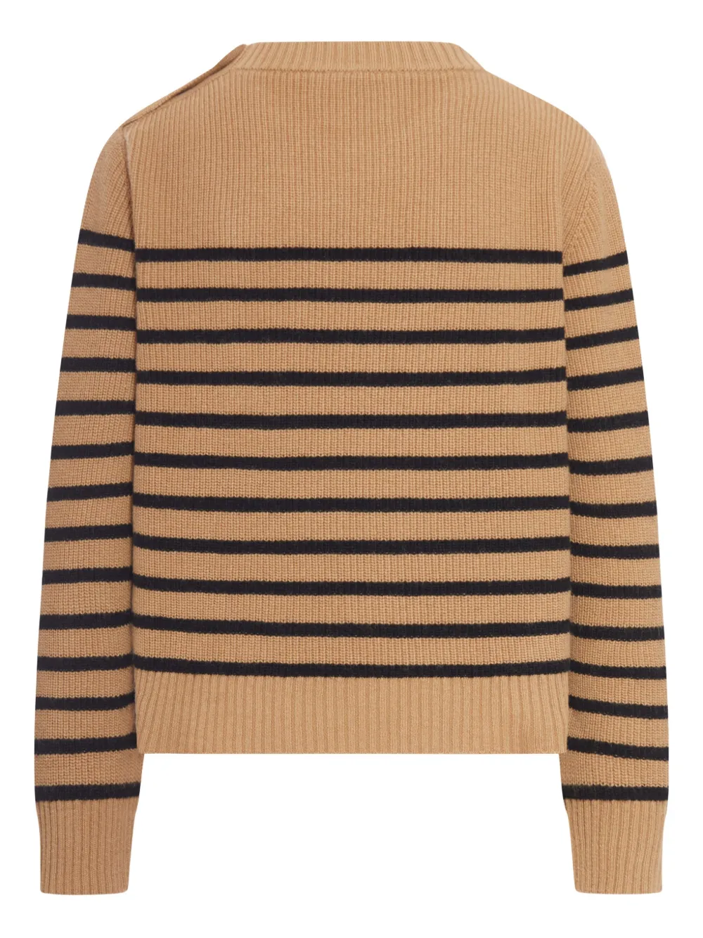 Roberto Collina Gestreepte trui Beige