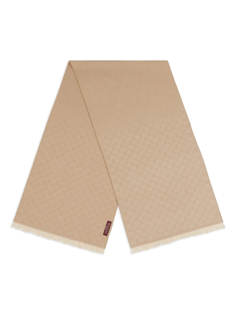 Gucci Wollen sjaal - Beige