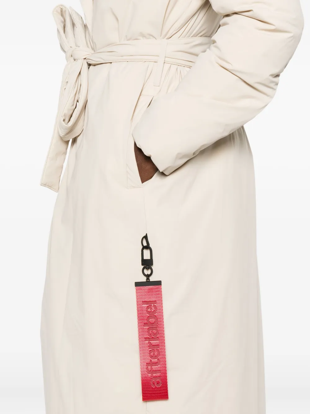 After Label Oklan Belted Coat In Neutral