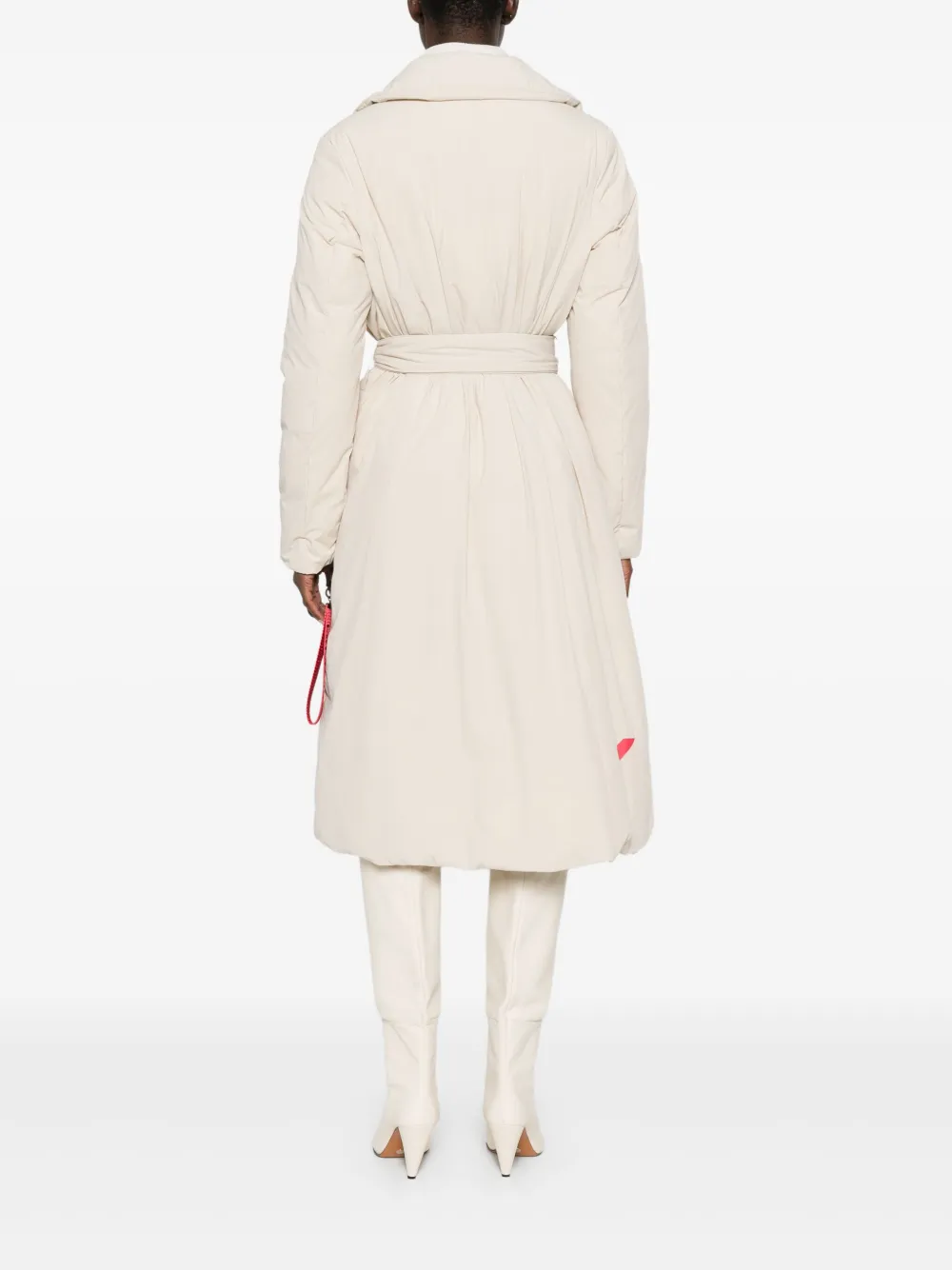 After Label Oklan Belted Coat In Neutral