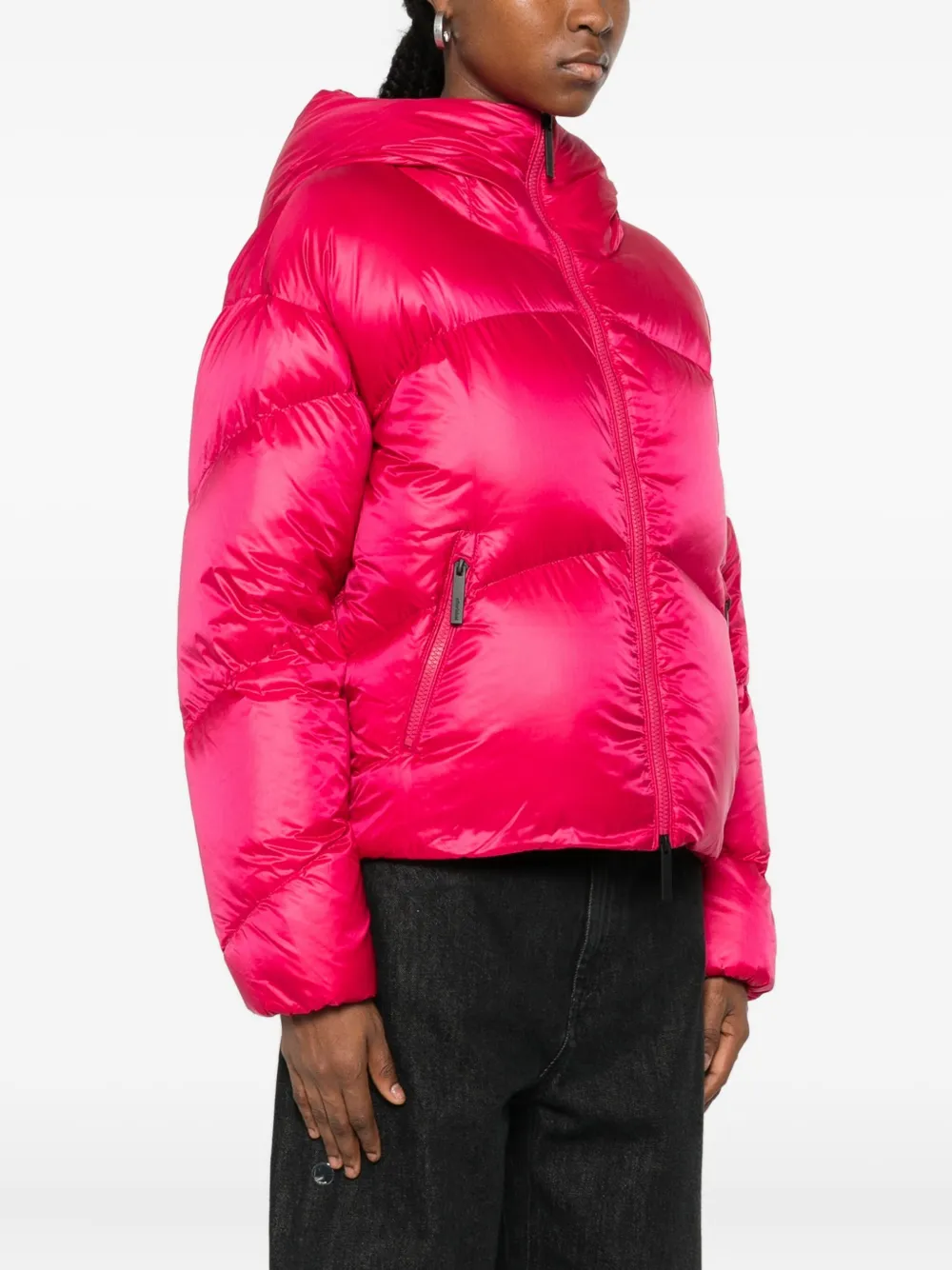 After Label Sarajevo Hooded Jacket In Pink