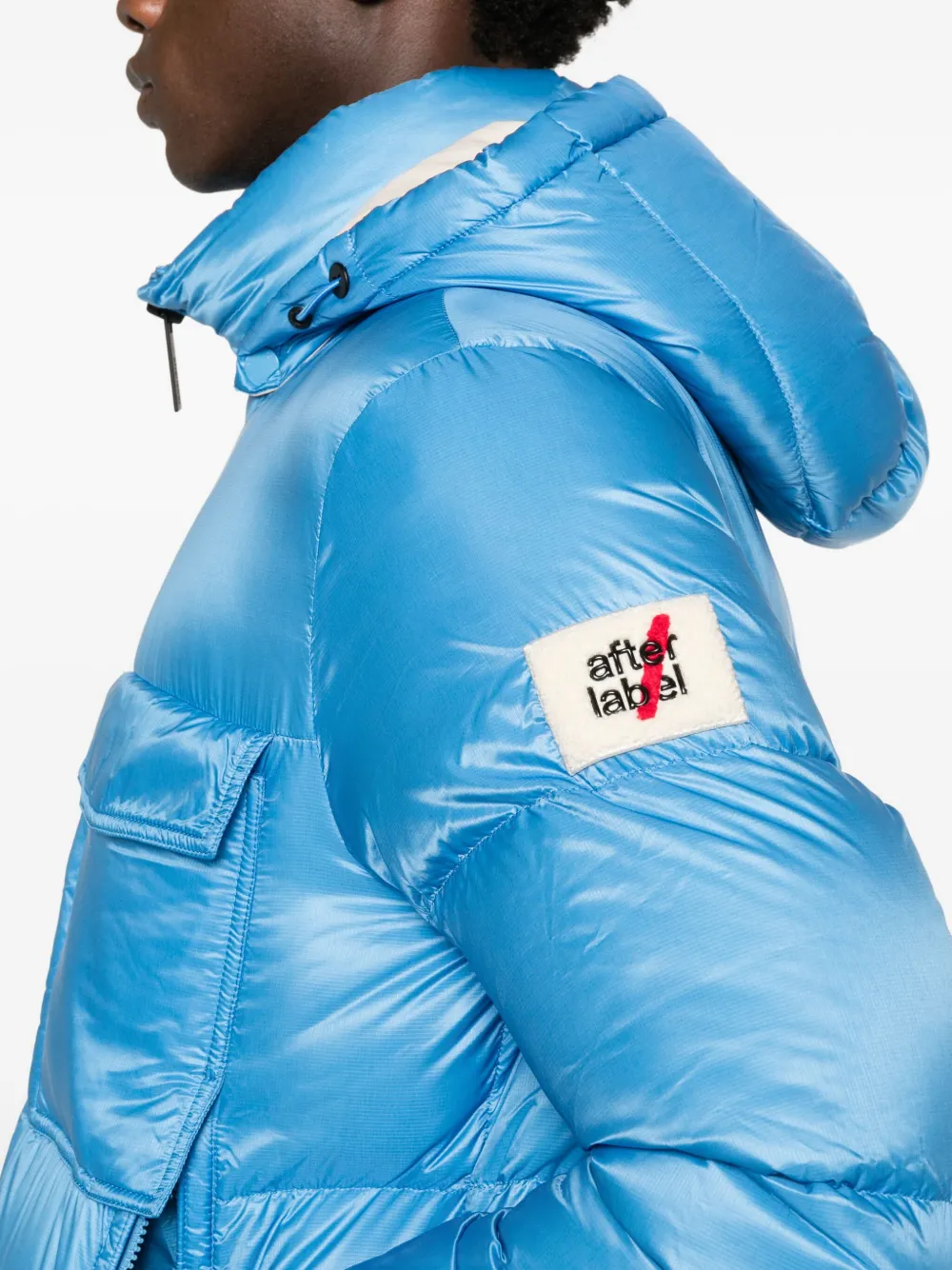 AFTER LABEL Katalla jas met capuchon Blauw