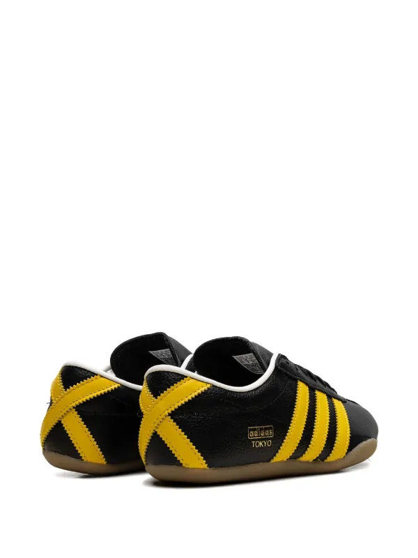 Adidas Tokyo Leather Sneakers | Black | FARFETCH JO