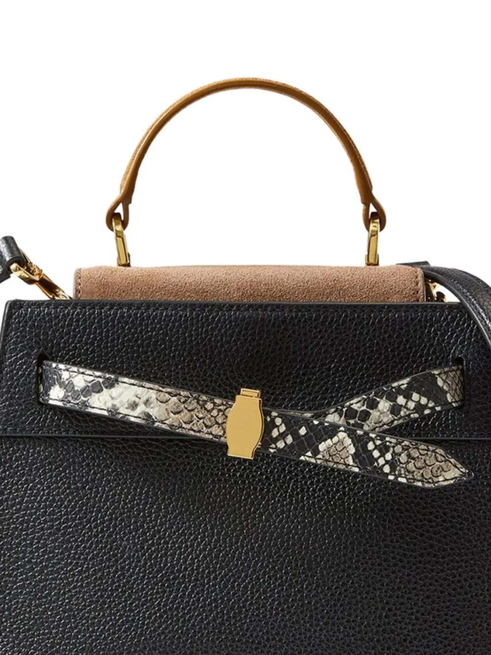 Veronica Beard Beard Dash Colourblock Tote Bag In Black