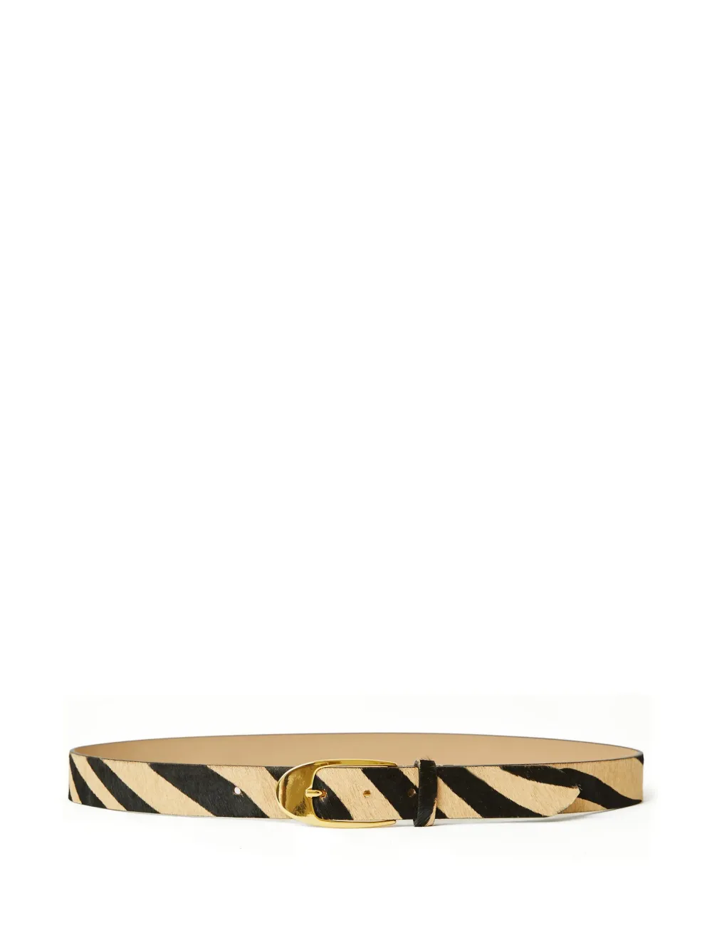 B-Low The Belt Joshua zebra-print calf-hair belt | Neutrals | Image 1