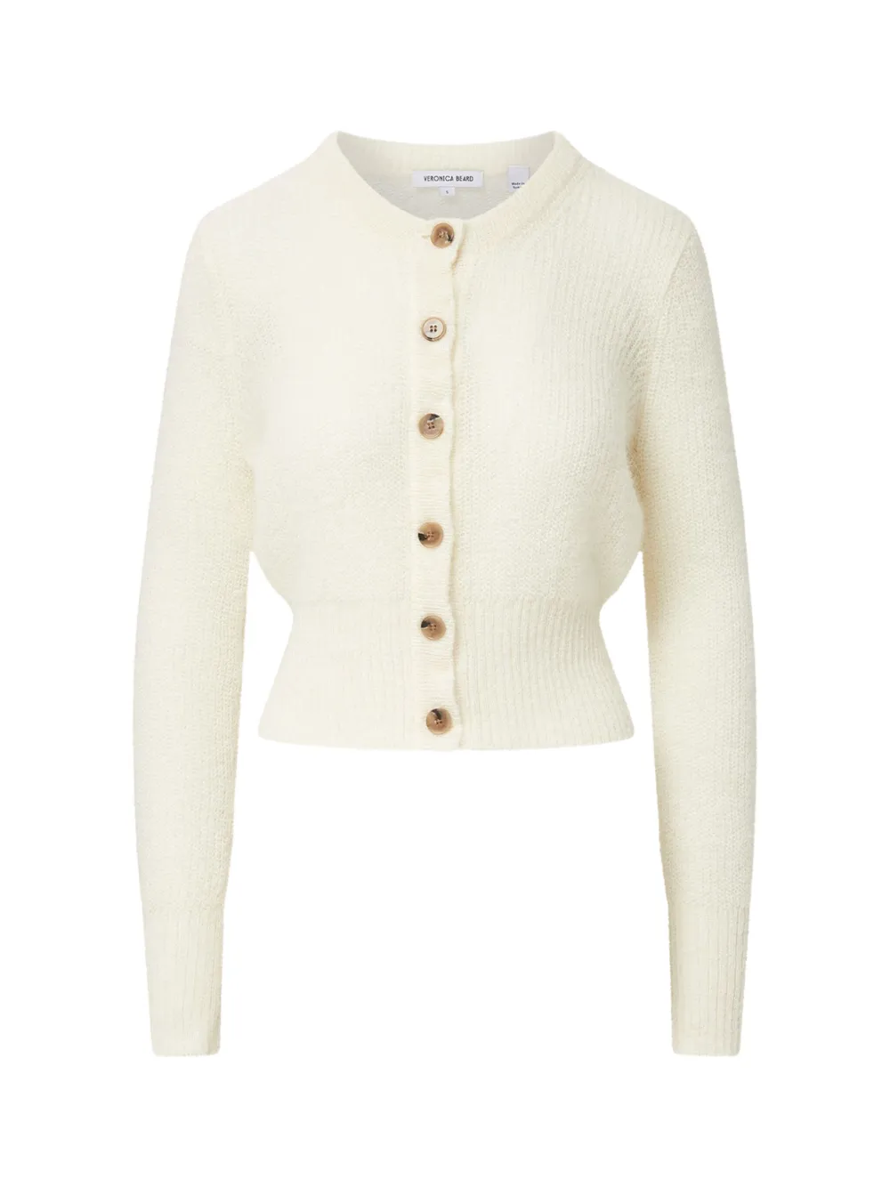 Veronica Beard Gilmour Buttoned Cardigan In Neutral