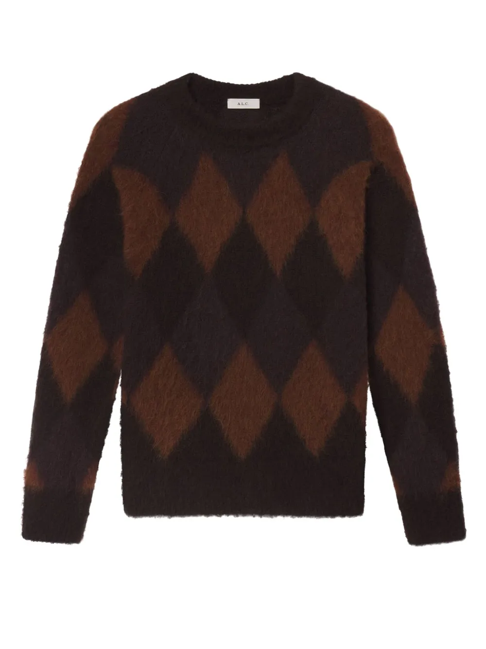 A.L.C. Ezra diamond-pattern sweater | Knitted Sweaters | Image 2