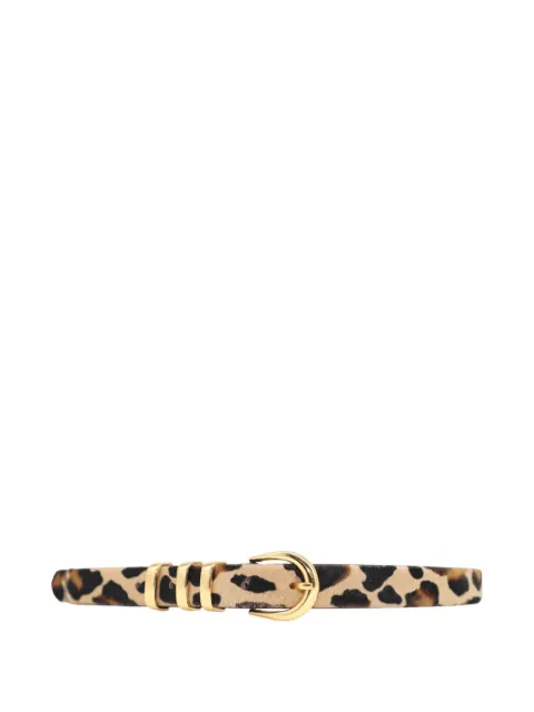 B-Low The Belt KAD calf-hair buckle-detail belt