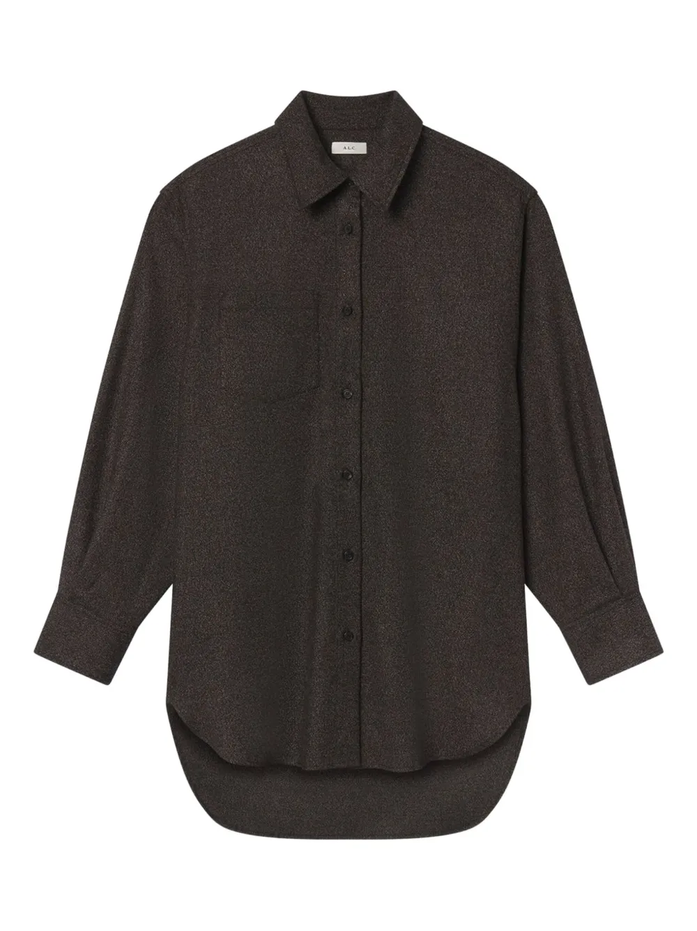 A.L.C. ロングスリーブ シャツ - ブラウン