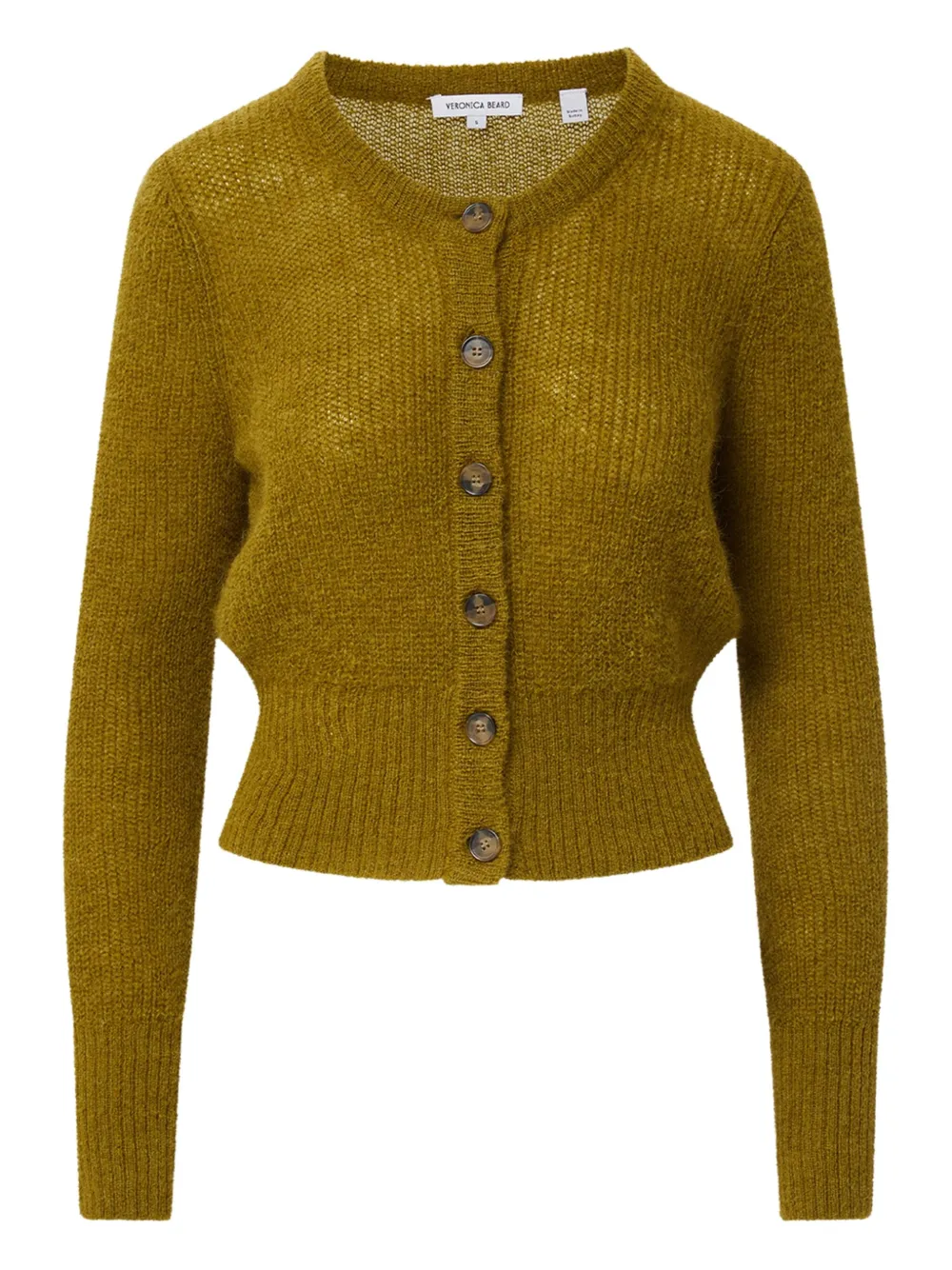 Veronica Beard Gilmour button-up cardigan | Green | Image 1