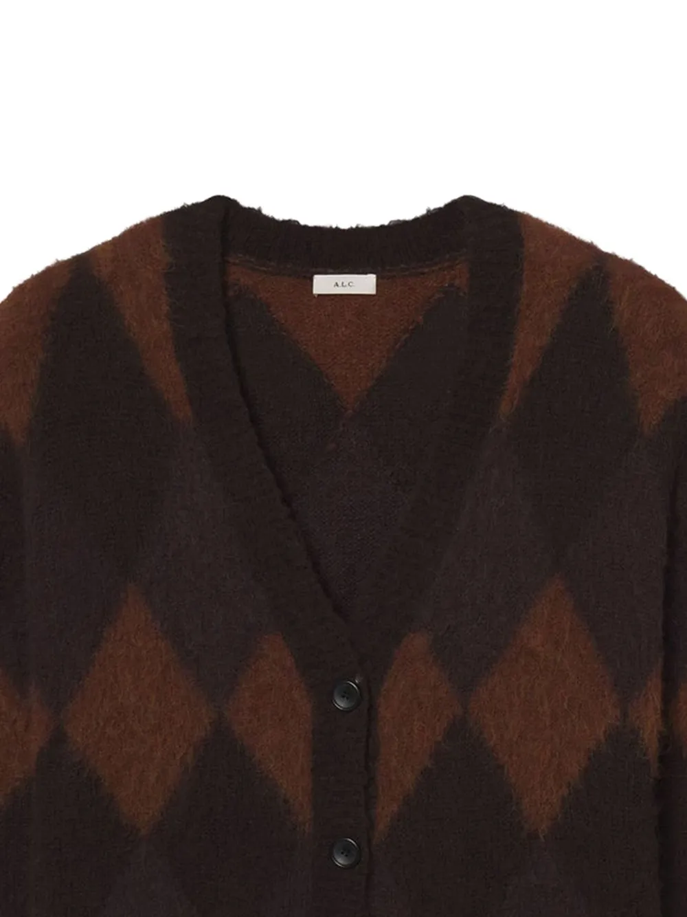 A.L.C. cardigan Reid à losanges | Cardigans | Image 2