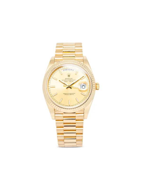 Rolex デイデイト 40mm | ゴールドトーン | FARFETCH JP
