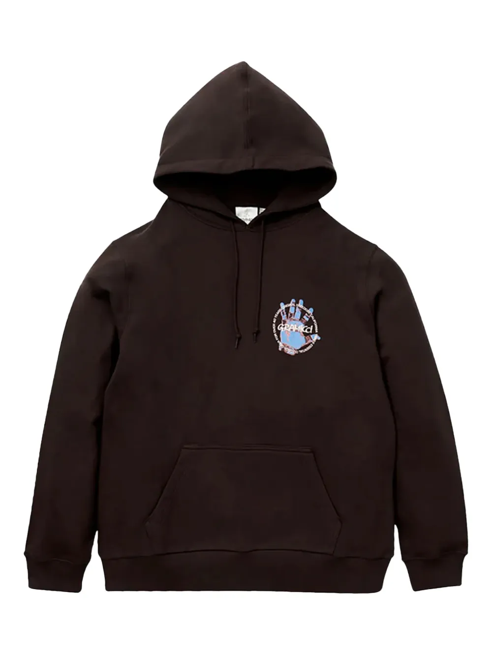 Gramicci  Climbers Hand hoodie | Brown | Image 1