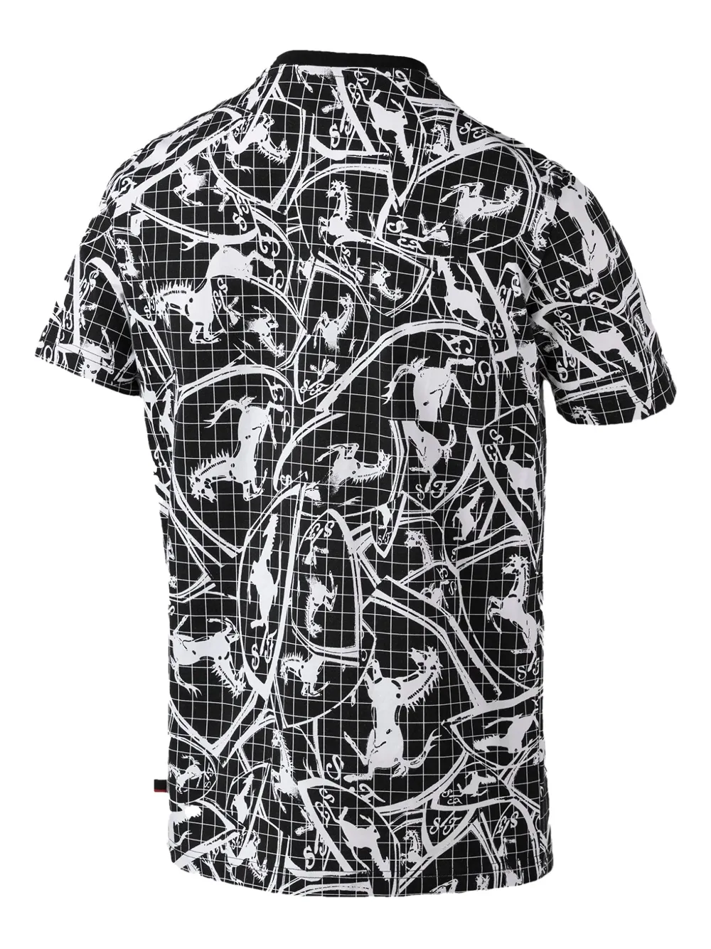 PUMA ferrari printed t-shirt - Zwart
