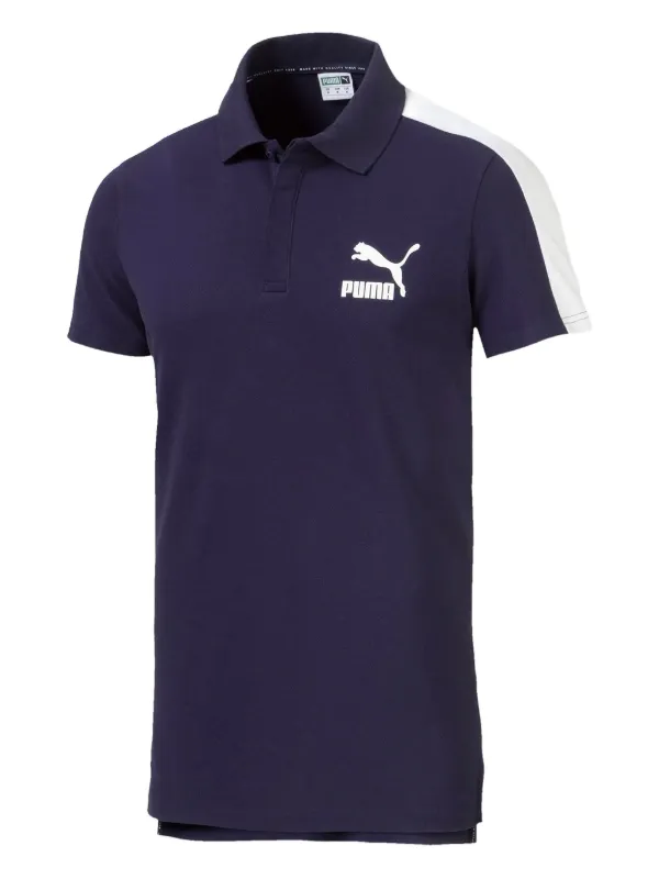 PUMA Iconic T7 Polo Shirt | Blue | FARFETCH HK