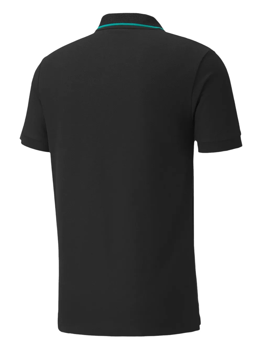 PUMA x Mercedes AMG logo-print polo shirt - Zwart