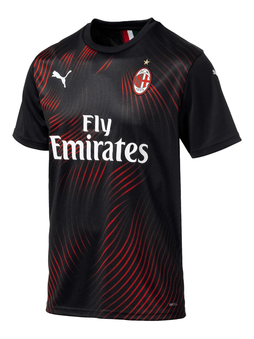 PUMA AC Milan short-sleeve T-shirt | Black | Image 1