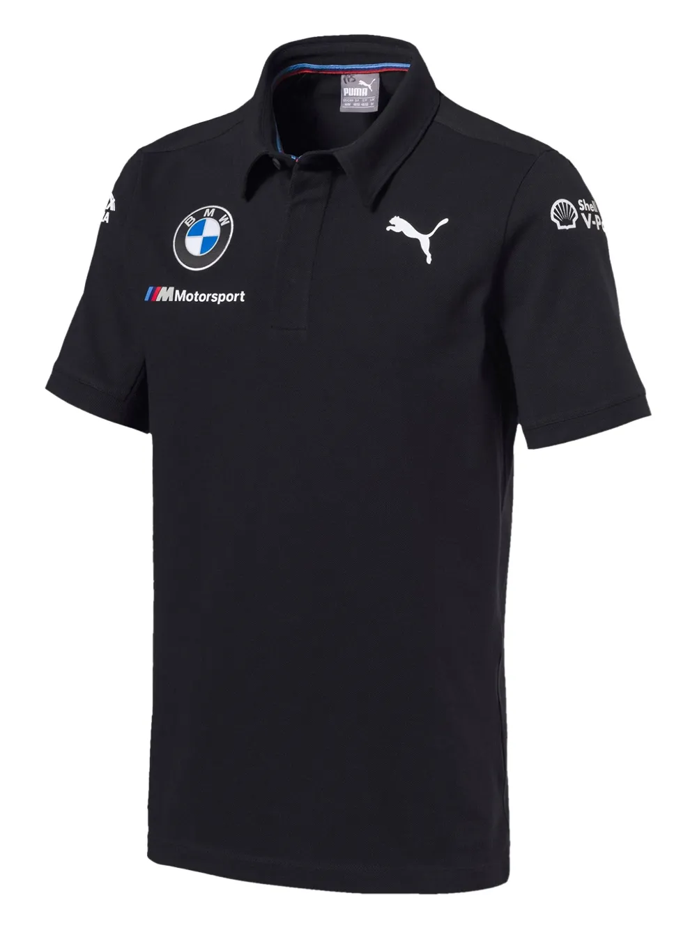 PUMA playera tipo polo Motorsport en colaboración con BMW | negro | Image 1