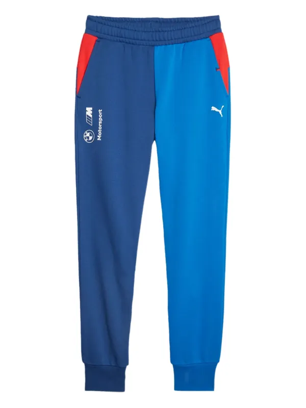 PUMA x BMW Motorsport logo-print Track Pants | Blue | FARFETCH HK