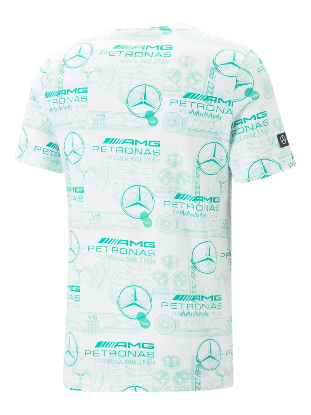 PUMA playera MapF1 Mercedes Aop | Playeras | Image 2
