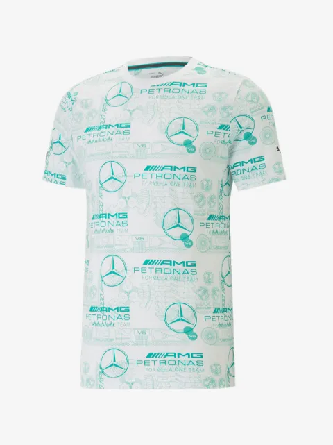 PUMA playera MapF1 Mercedes Aop