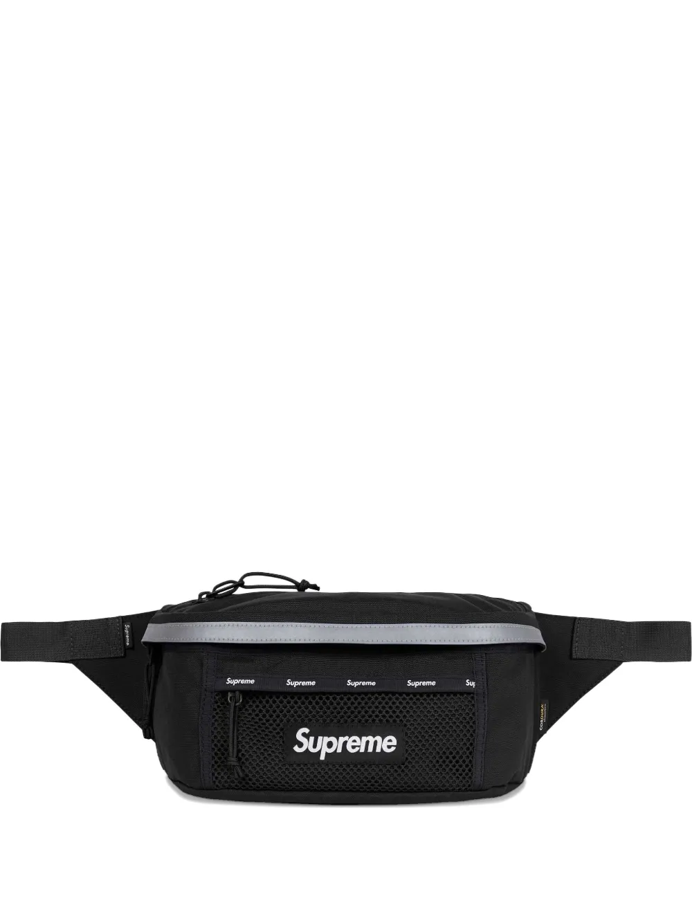 Supreme reflective-trim belt bag | Black | Image 1