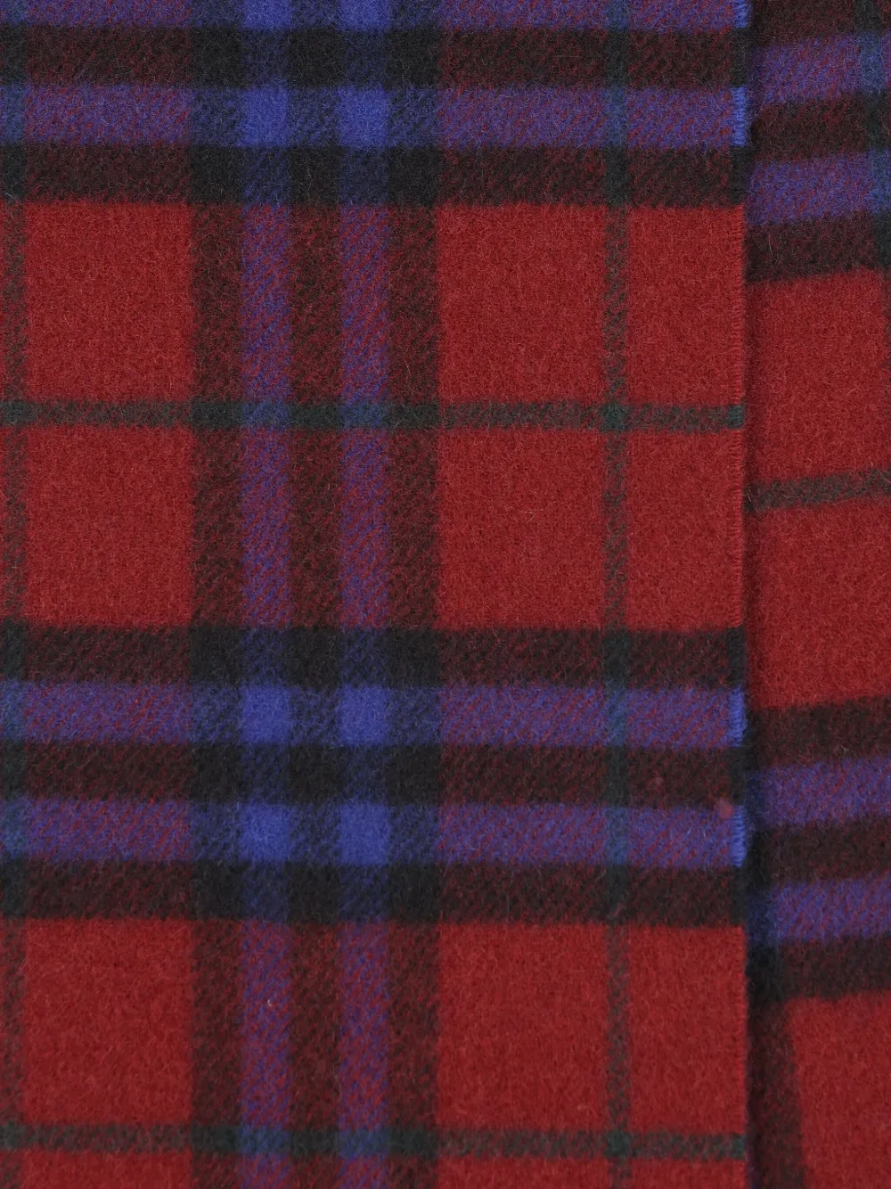 Burberry checked fringed scarf | Men | Image 2