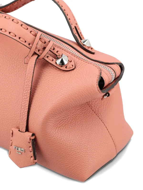 ★FENDI トートバッグ ミディアム ショッピングバッグ ピンク レザー★ FENDI Medium By The Way Selleria Tote Bag | Pink | FARFETCH