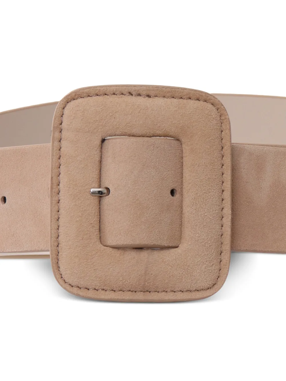  Weekend Max Mara Brio Square-buckle Belt - Neutrals 