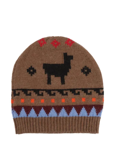 Weekend Max Mara Time patterned beanie