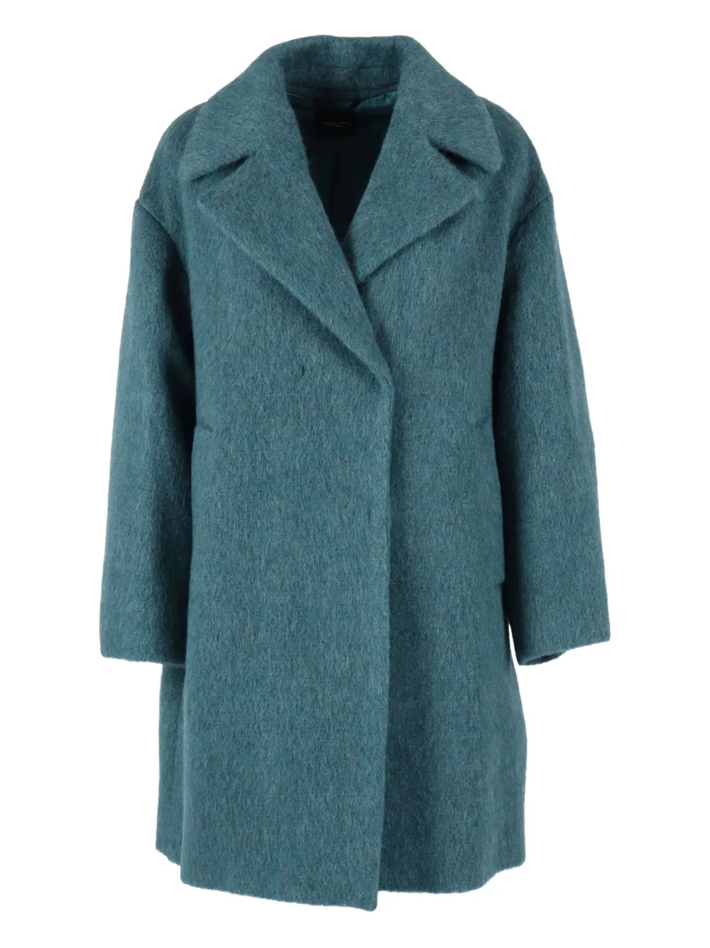 Weekend Max Mara Rada Virgin Wool Blend Coat In Blue