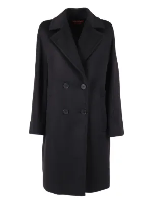 Salvatore Santoro レザー ダブルコート | ブラック | FARFETCH JP