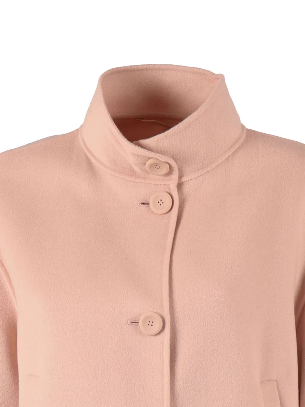 Max Mara Doretta Buttoned Jacket In Pink