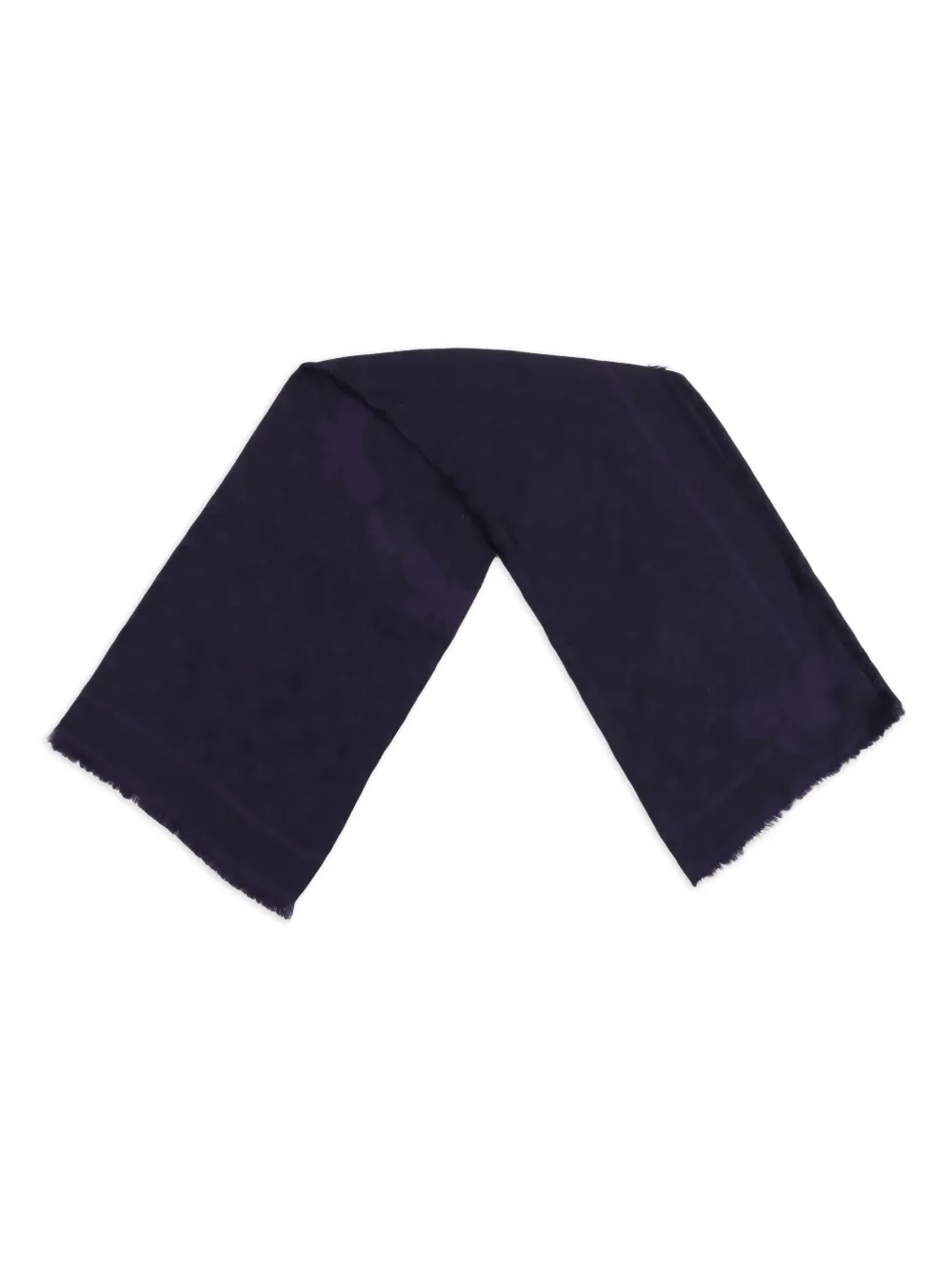 Weekend Max Mara DIRE butterfly-motif scarf | Blue | Image 1