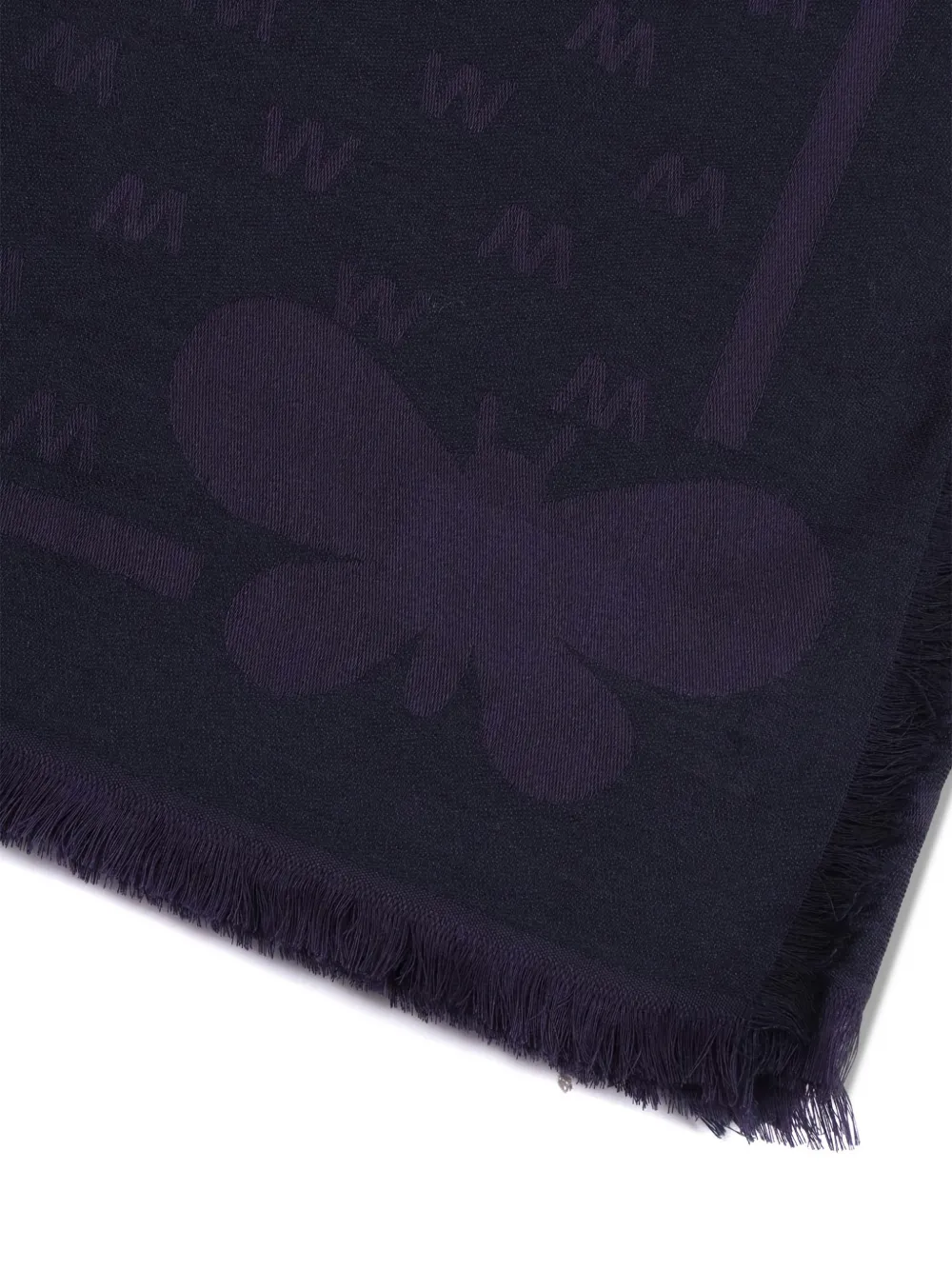  Weekend Max Mara Dire Butterfly-motif Scarf - Blue 