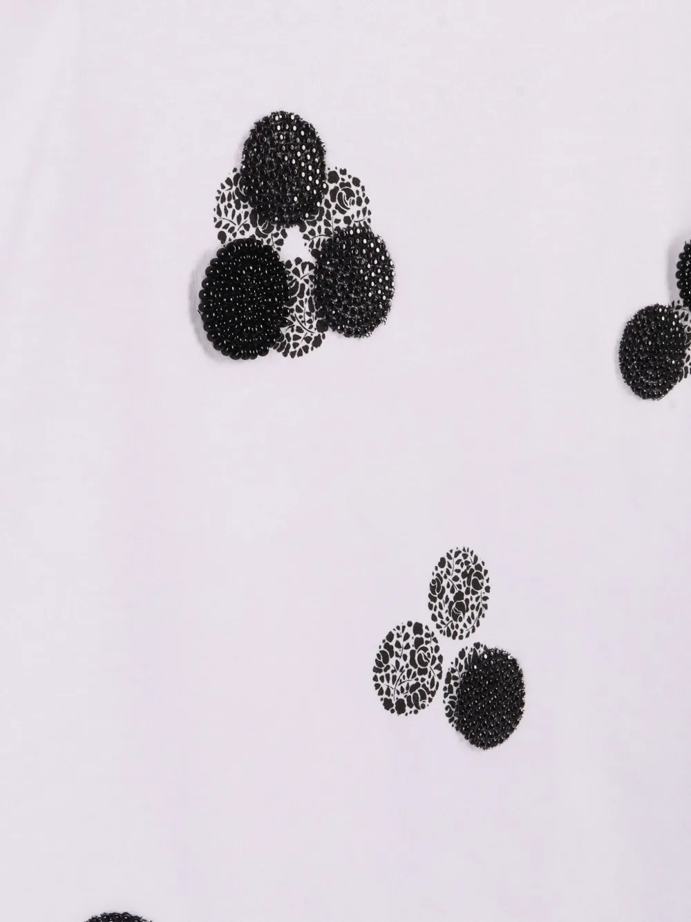 Max Mara Umano Beaded T-shirt In White