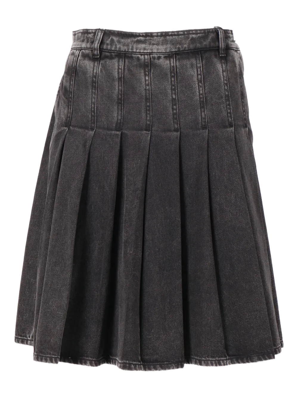 Weekend Max Mara Pleated Skirt In Gray