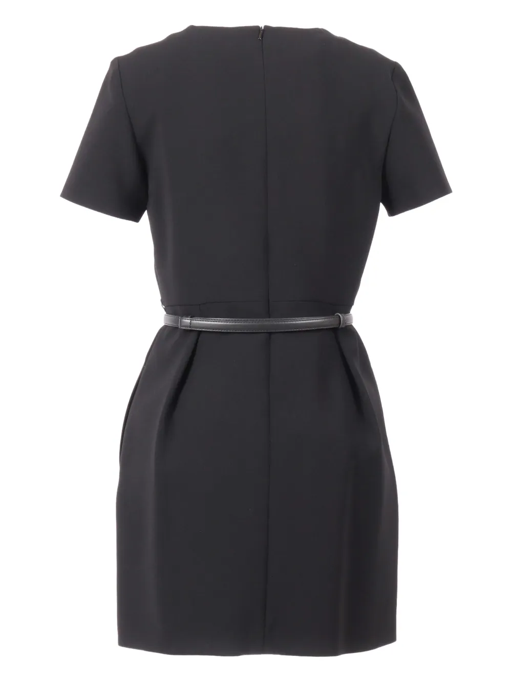 Max Mara Kefalos belted mini dress - Zwart