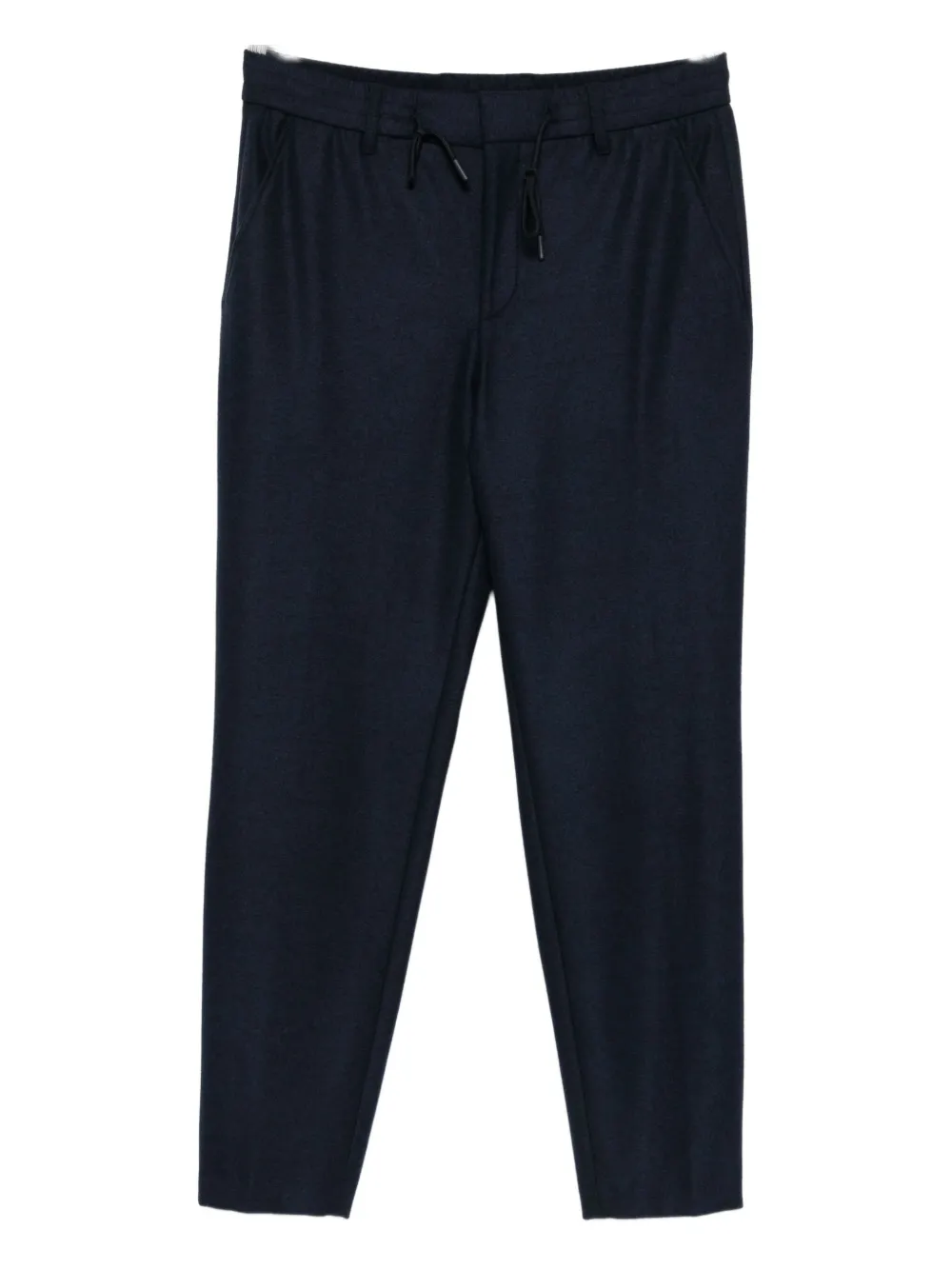 Hugo Boss Drawstring Trousers In Blue