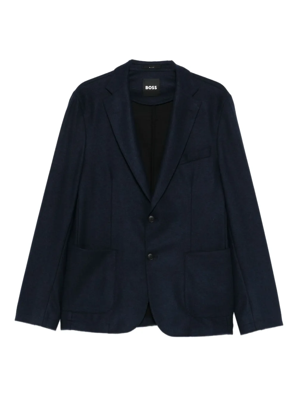 BOSS notched-lapel blazer | Blue | Image 1