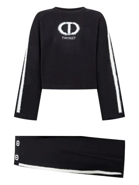 TWINSET Kids stripe completo tracksuit