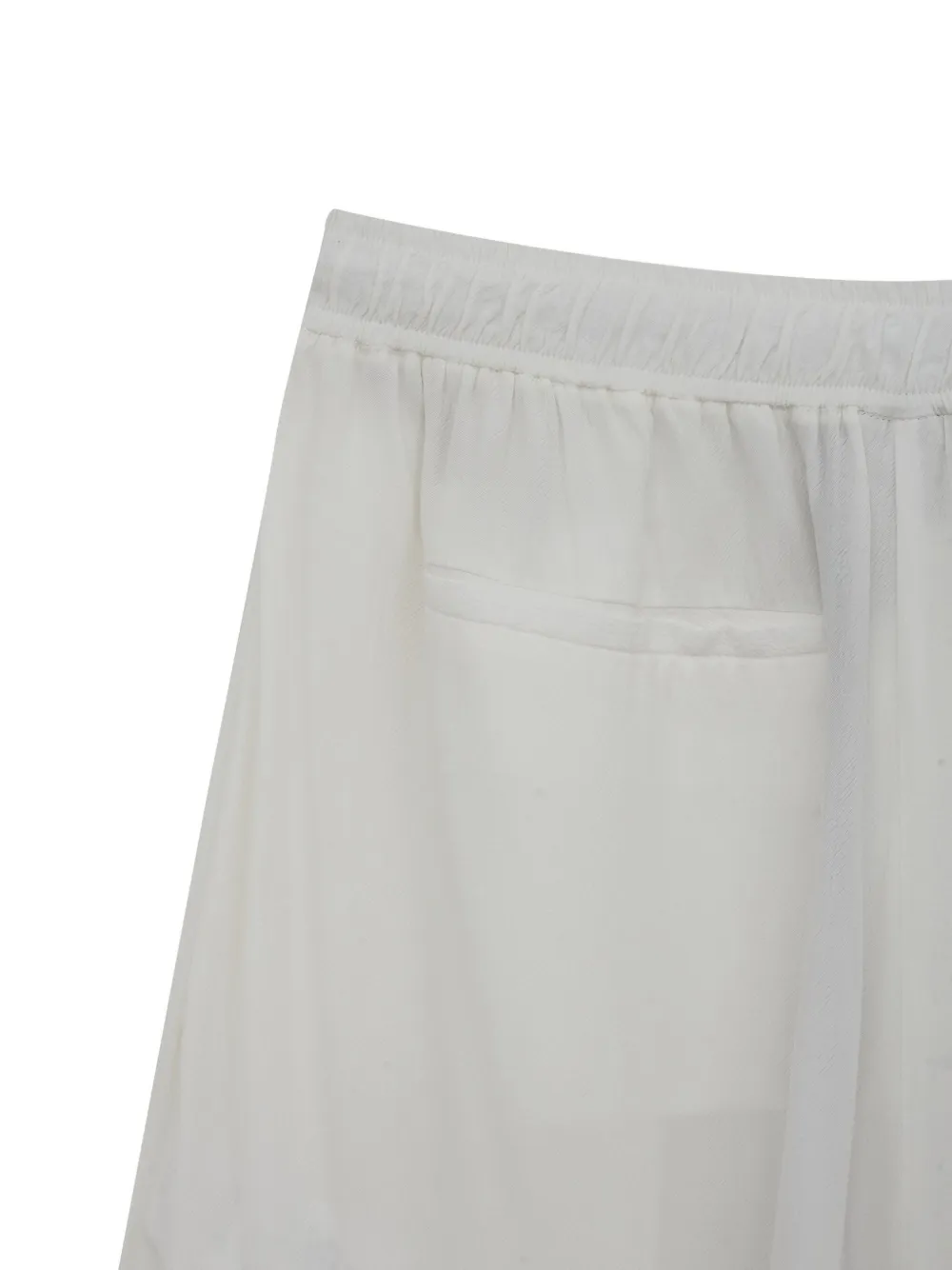MISCI Sun broek met elastische tailleband Wit