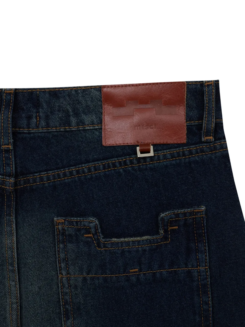 Misci Ícone Five-pocket Jeans In Blue
