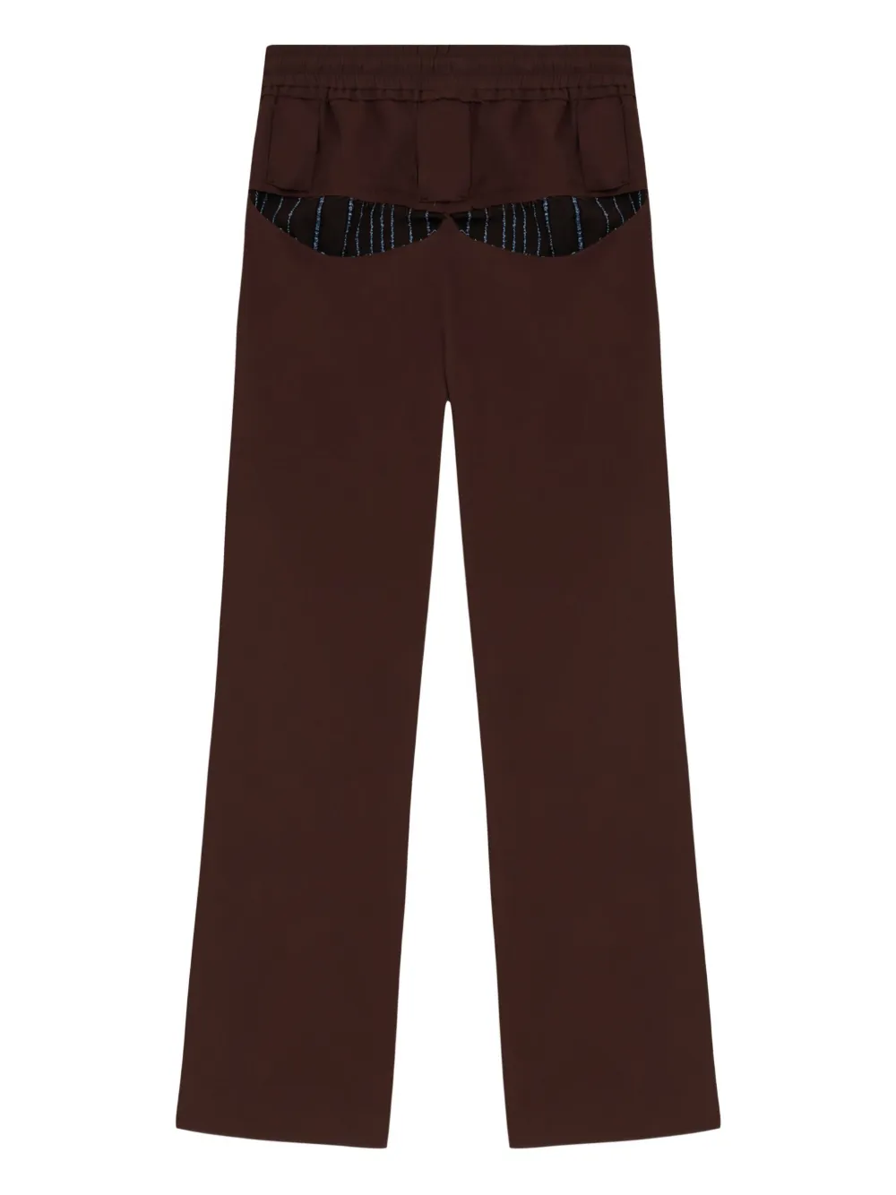 MISCI Rio Castro wide-leg trousers - Bruin