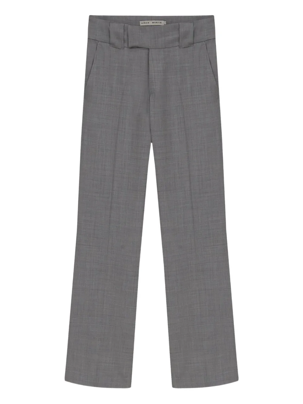 MISCI wide-waistband wool trousers | Grey | Image 1